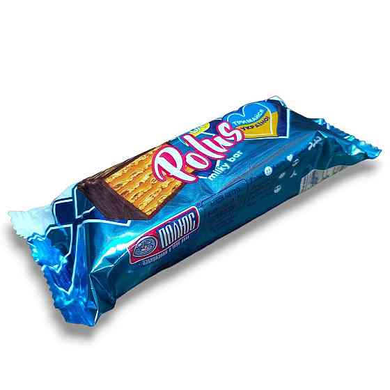 Вафлі-батончик Полюс глазуровані 50 г із додаванням згущеного молока Харків