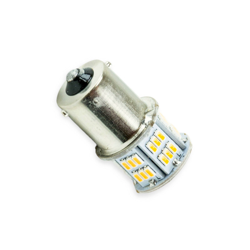 Автолампа світлодіодна А 12-21 YELLOW 54 SMD 3014 320Lm Мукачево - фото 2