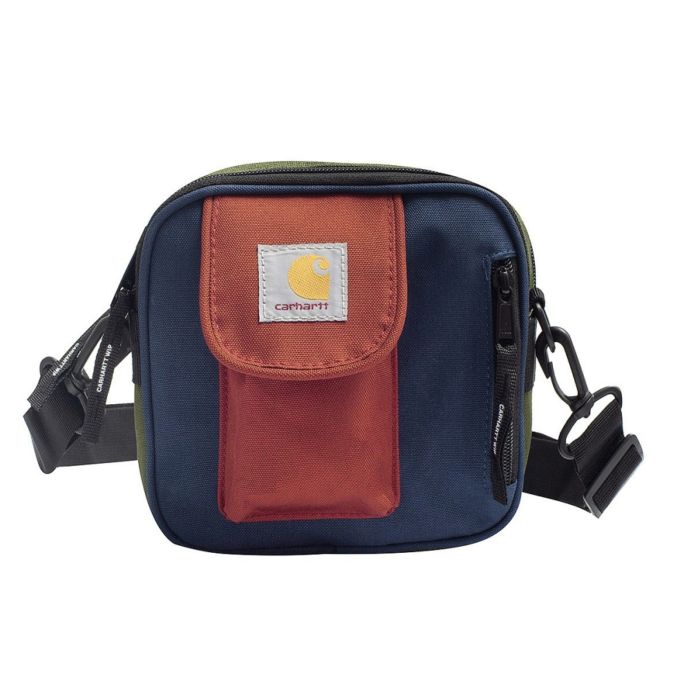 Сумка через плече Carhartt Кархарт 17х17х7 Синій/зелений Запоріжжя - фото 1