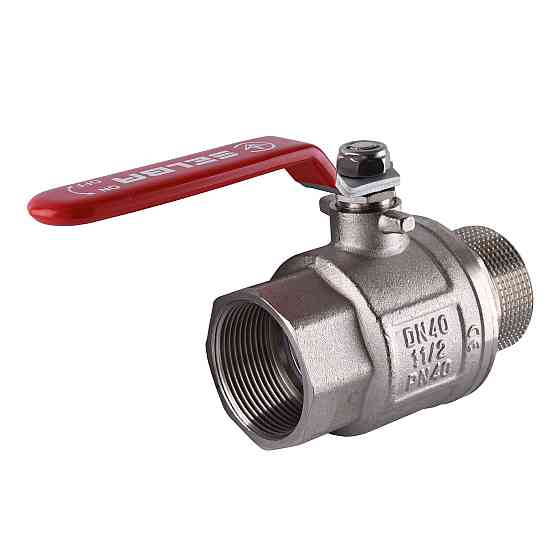Кран кульовий прямий SELBA 1 1/2″ ЗВ КР SL1505 Тернополь