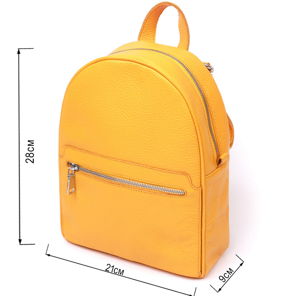 Практичный женский рюкзак Shvigel 16306 Желтый Киев - изображение 3