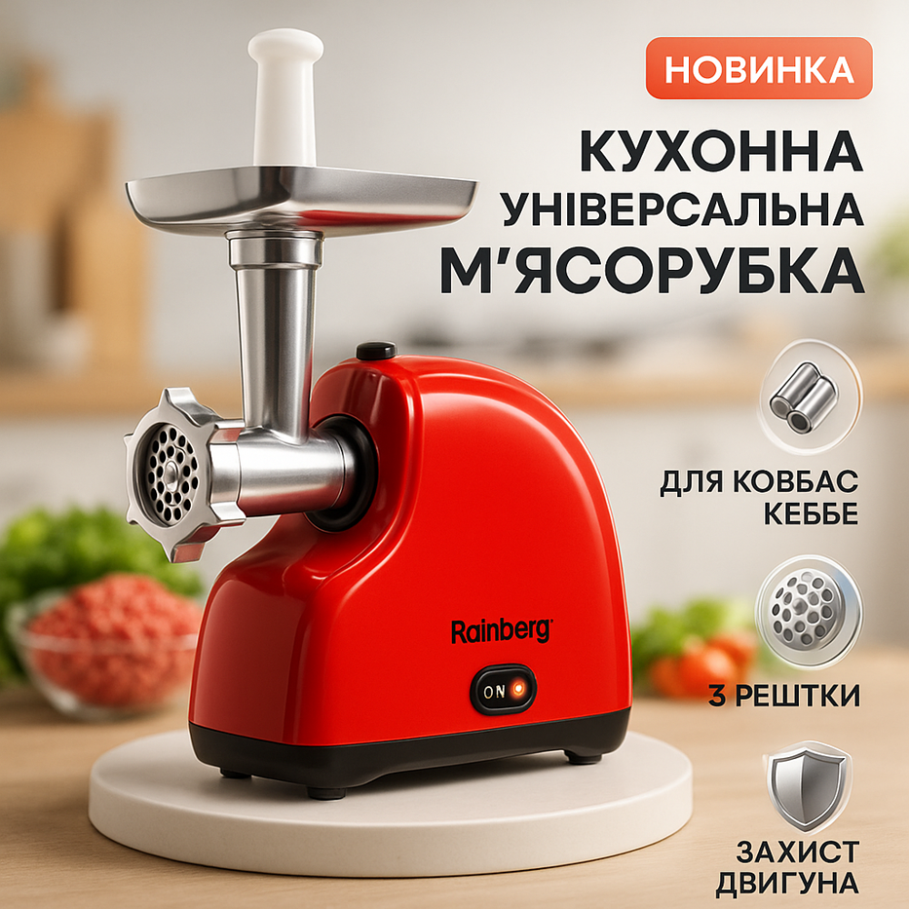 Мясорубка электрическая для мяса, Электрические мясорубки кухонные, Легкая в использовании мясорубка NS-19 Львов - изображение 11