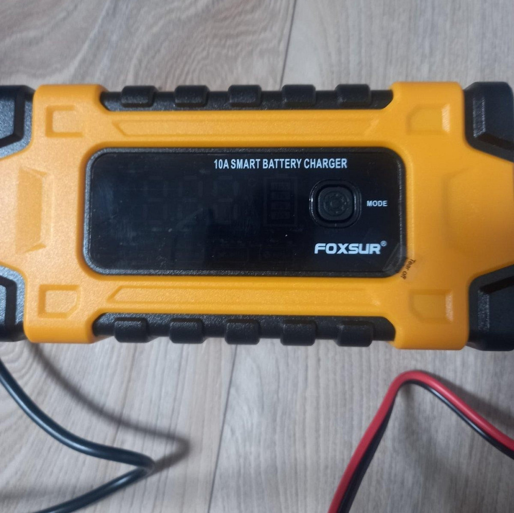Автоматическое зарядное устройство Foxsur 12-24V 10А для авто аккумулятора Винница - изображение 5