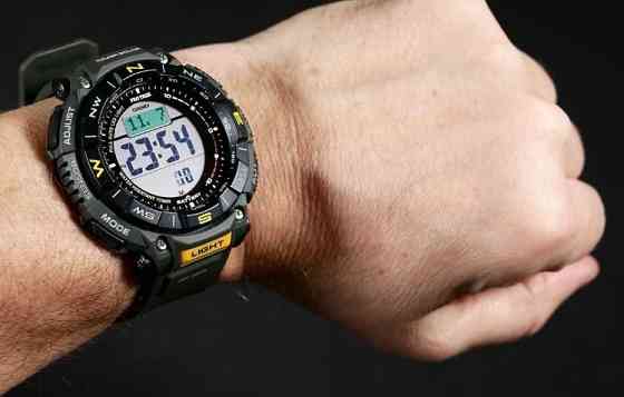 Новинка. С компасом Casio PRG-340-3CR ProTrek Green. Харьков