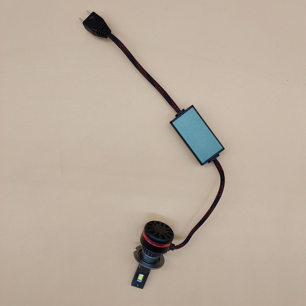 LED-лампи (світлодіодні) H1 6500K 65W 9-32V 12000Lm (2 шт.) Gumex, CAN шина, зовн. драйвер Київ - фото 4