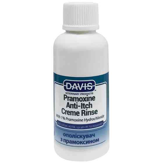 Davis Pramoxine Anti-Itch Creme Rinse ДЕВІС ПРАМОКСИН КРЕМ РІНЗ дерматокосметичний кондиціонер від свербежу з 1% прамоксину гідрохлоридом для собак і  Київ