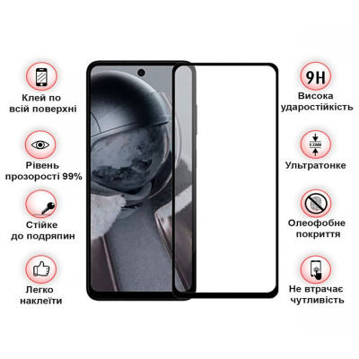 Скло захисне BeCover Poco F6 Pro Black (712585) Вінниця - фото 3