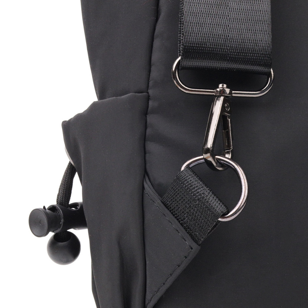 Универсальная мужская текстильная сумка Vintage 20576 Черный Киев - изображение 7