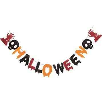 Гірлянда Halloween фетр Київ