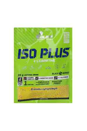 Iso Plus+ L-Carnitine 35g sachet (лимон) 35g Луцьк