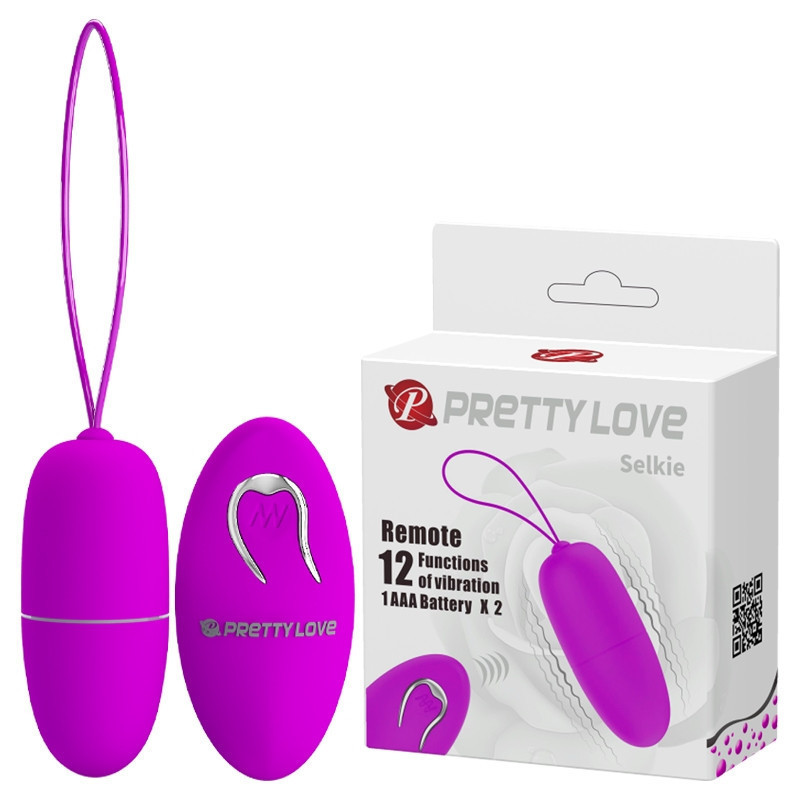 Виброяйцо с пультом ду Pretty Love - SELKIE, BI-014865W Sex Aura Киев - изображение 1