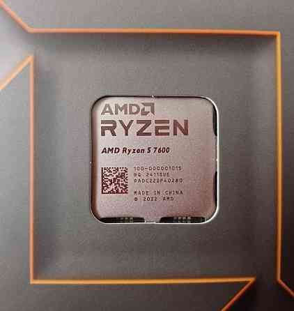 Новый Ryzen 7600 Box. Киев