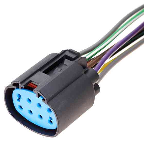 Разьем коннектор с проводом, 8-кон.,  4-1437710-6,  TE Америка универс., Моторный отсек, Ford Киев