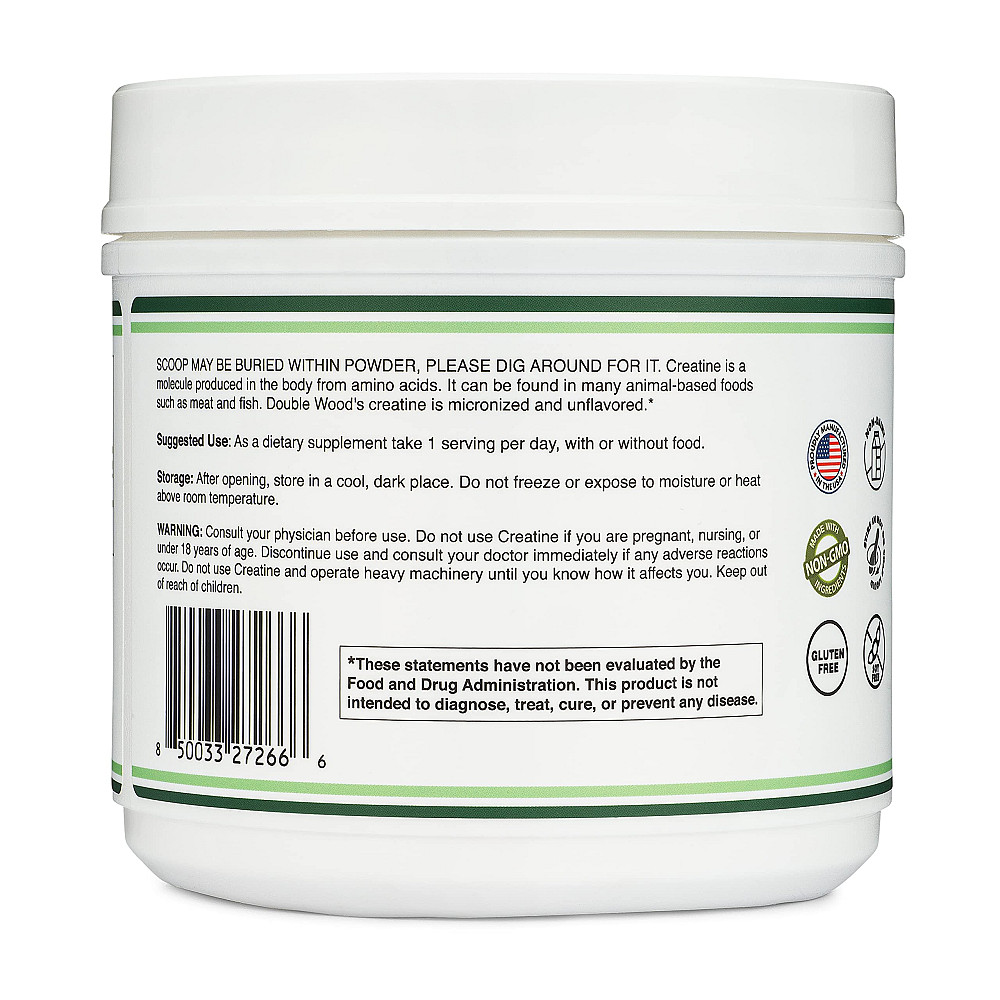 Креатин моногидрат Double Wood Creatine Powder, 500 grams Луцк - изображение 2