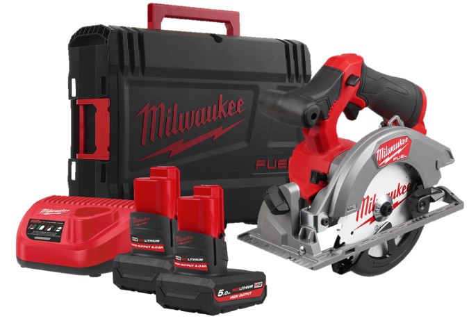 Пила дисковая ручная аккумуляторная бесщеточная MILWAUKEE, M12 FCS442-502X, диаметр 140мм (зарядное устройство С12 С, 2 аккумулятора М12 Одесса - изображение 2