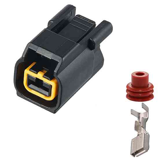 Роз'єм конектор 1-кон., Датчики Двс В Мото Технике, 7123-2418-3QLW-A-1F, FURUKAWA, YAZAKI, Honda, Kawasaki Київ