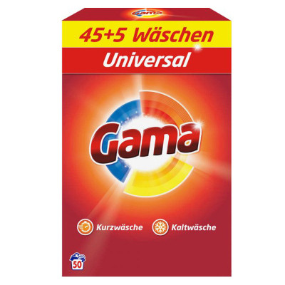 Стиральный порошок Gama 3 in 1 Universal 3.25 кг (8435495837701) Винница - изображение 1