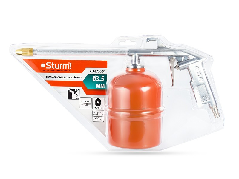 Пистолет моечный и для вязких жидкостей Sturm AU-1720-04 (читать описание) Ровно - изображение 1
