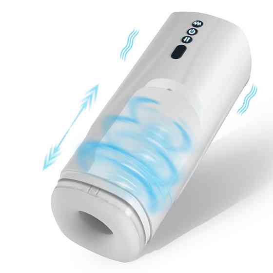 Мастурбатор “Carrie Cup telescopic”, 10 режимов вибрации, движения вверх/вниз Sex Aura Киев