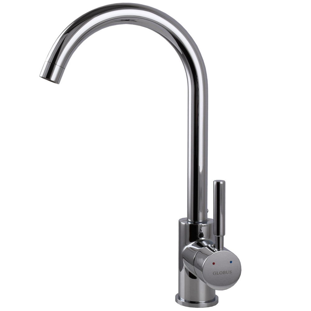 Змішувач для кухні Globus Lux LAZER GLLR-0203S латунь на гайці (000018459) Київ - фото 2