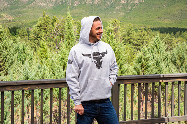 Худі Pit Boss Bull, Grey Heather - чоловіче M 40556 Код: 011636 Рівне - фото 2