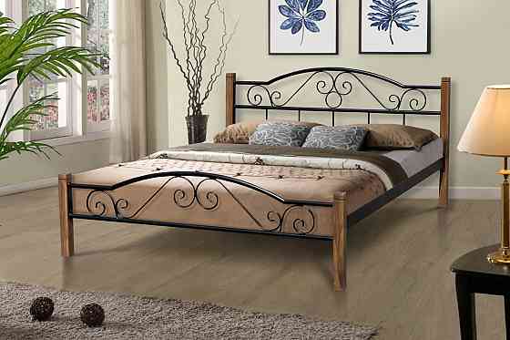 Ліжко Регіна Вуд 1600*2000, чорний Київ