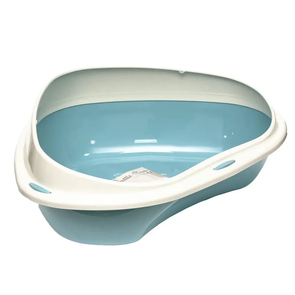 Кутовий туалет для котів Shuttle Corner з бортиком, розмір 49 x 40 x 17.5 см Вінниця - фото 1