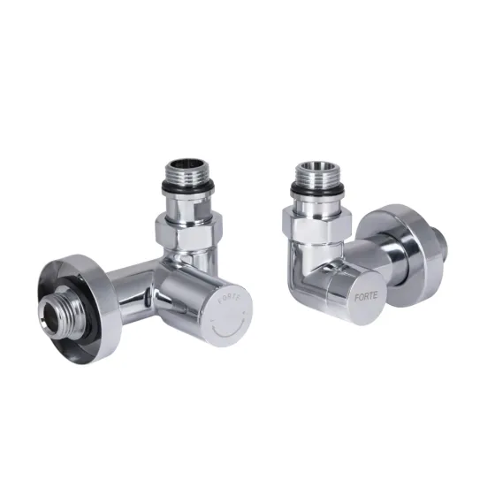 Комплект кранів кутових під ТЕН для рушникосушки SD FORTE SFSF395W15HE 1/2" Київ