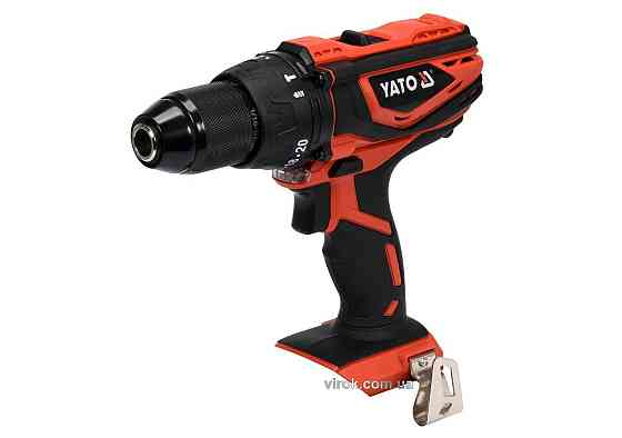 Шуруповерт-дриль ударний акумул. YATO: 18 В, крут.м.- 40 Нм, патрон Ø Ø ≤13 мм (БЕЗ АКУМУЛЯТОРА) [5] Одеса