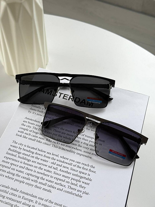 Стильні чоловічі окуляри  BMW з металевою оправою на середнє обличчя Київ - фото 7