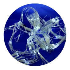 Гирлянда-сетка (Net-Lights) NET120W-1 внутренняя, пров.:прозрачный, 1.5м (Белый)  0151 Одесса - изображение 1