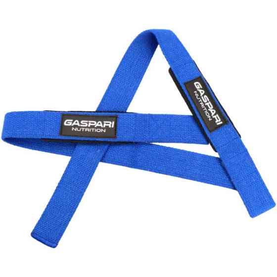 Лямки для тяги Gaspari Nutrition Lifting Straps (Blue) Луцк
