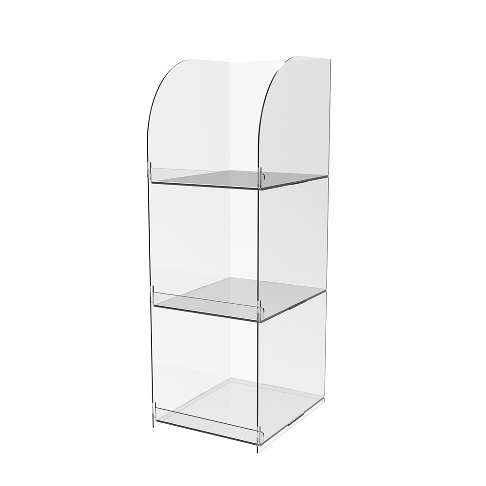 Підставка EKOSTAR під товар вітрина 3-х ярусна 130х160х400 Київ - фото 1