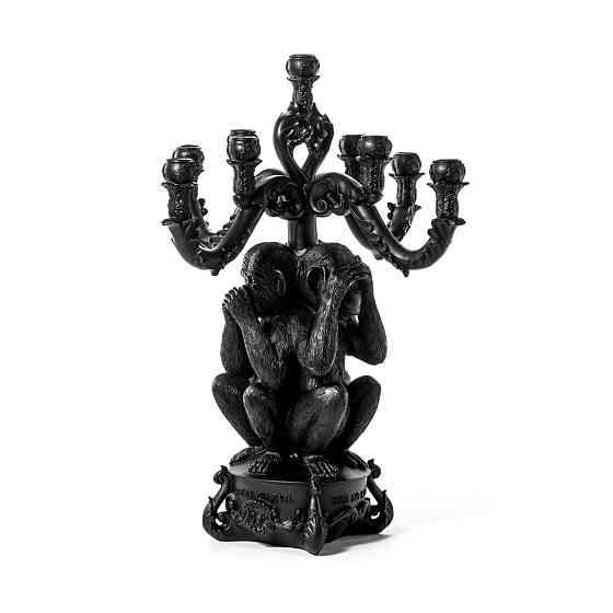 Канделябр на 5 свічок «Три мавпи» Рівне