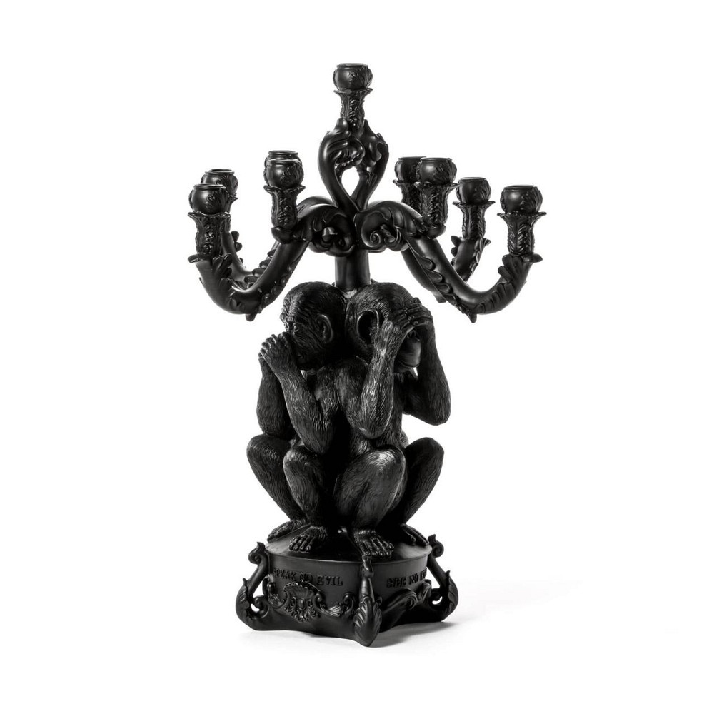 Канделябр на 5 свічок «Три мавпи» Ровно - изображение 3