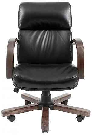 Офисное Кресло Руководителя Richman Dakota Fly 2230 Wood М1 Tilt Черный Днепр