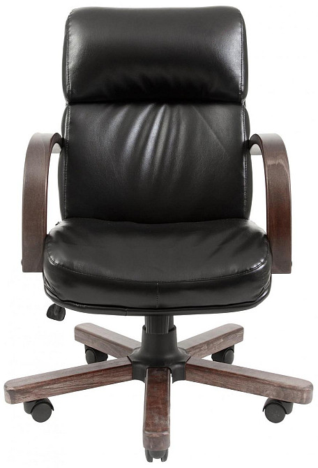 Офисное Кресло Руководителя Richman Dakota Fly 2230 Wood М1 Tilt Черный Днепр - изображение 2