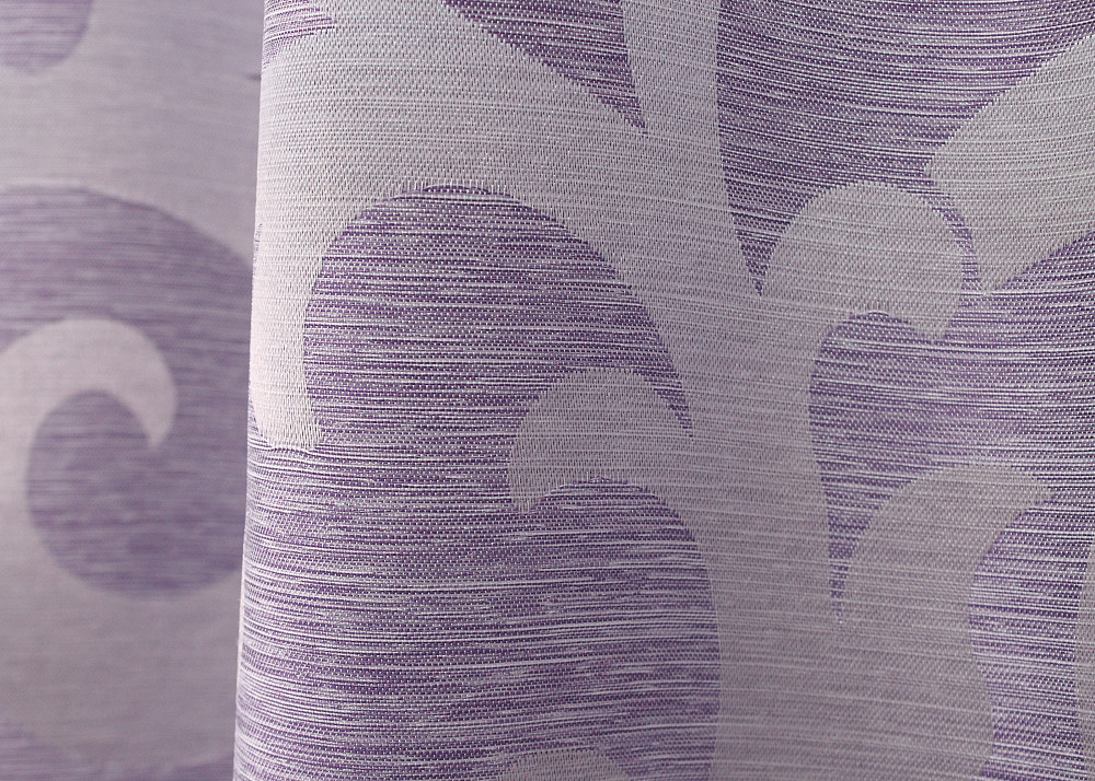 Комплект коротких штор VR-Textil Жаккард Вензель № 295ш Сиреневый 130х170 см 2 шт (35-0198) Киев - изображение 6