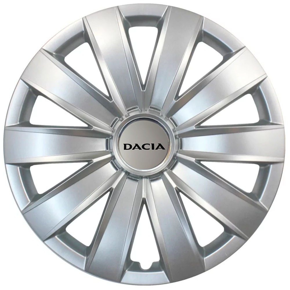 Автомобільні модельні ковпаки R16 Dacia 421 4шт, SJS, сріблясті Київ - фото 1