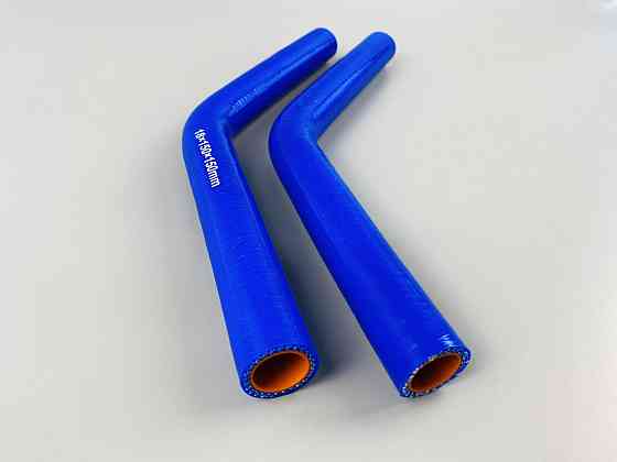 Патрубок силіконовий (150 мм х 150 мм) (135` — кут) (d=18 товщ = 4 мм) Мукачево