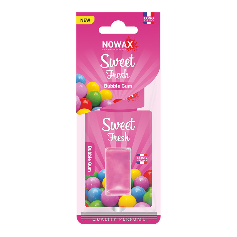 Ароматизатор мембранный Nowax Sweet Fresh - Bubble Gum Львов - изображение 1