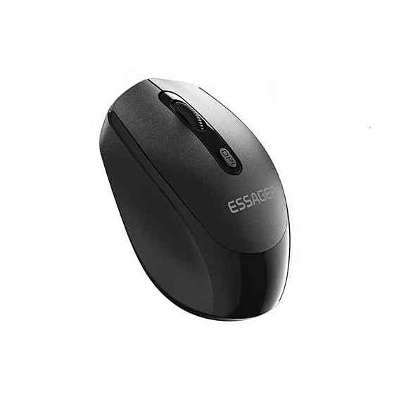 Миша безпровідна ESSAGER (Color box)Spirituel 2.4G wireless mouse Black (ESBWX-LD01-Z) Киев