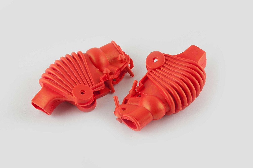 Пильовики гумові на вижимні ручки (універсальні, червоні) XJB Київ - фото 1