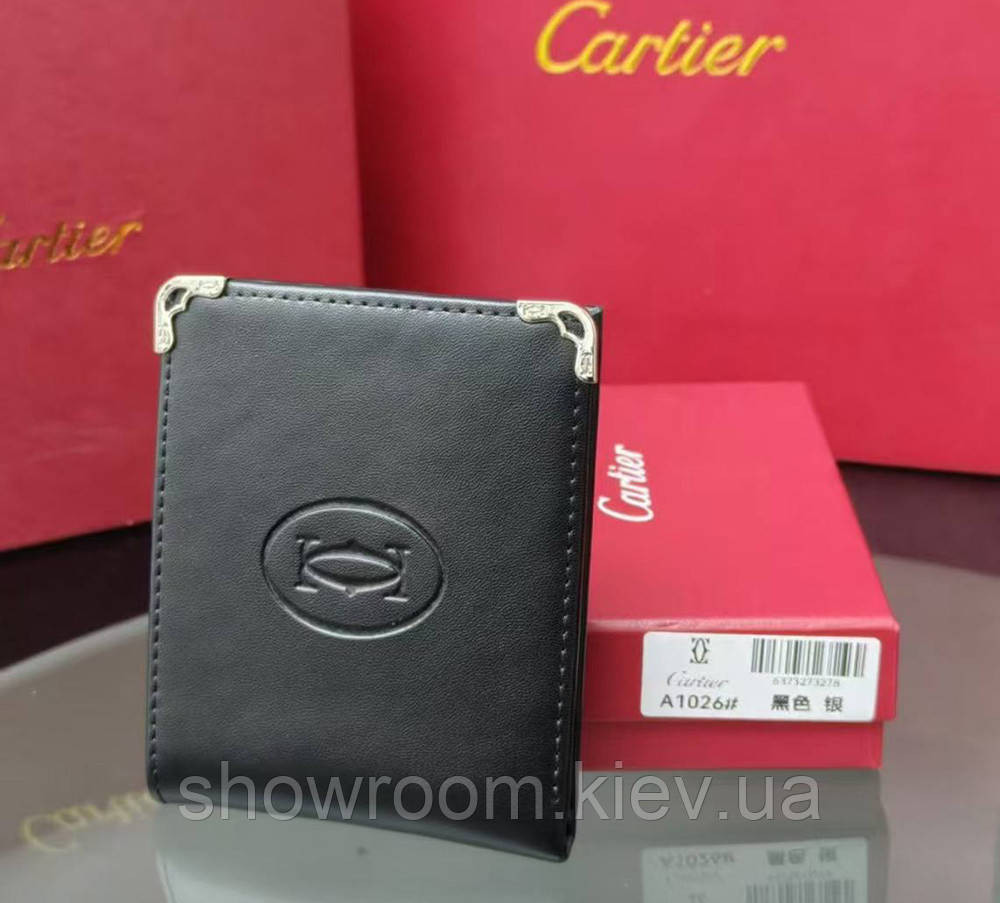 Мужское брендовое портмоне Cartier (1026) Киев - изображение 4