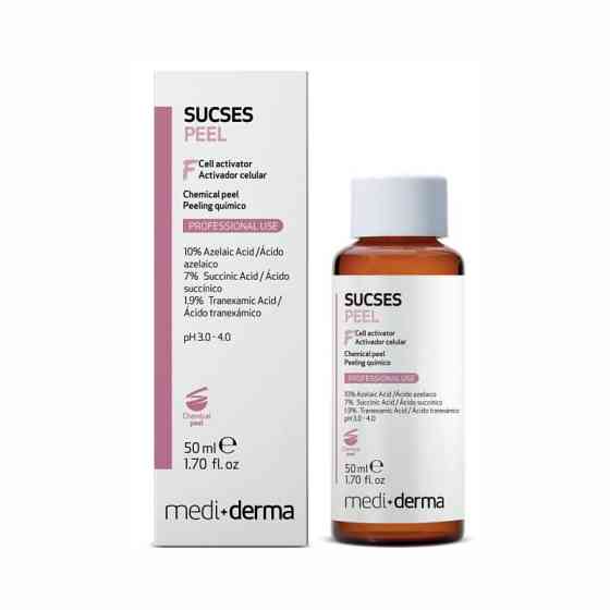 Саксес пилинг SUCSES Peel STEP 2 рН рН 1,5 - 2,5 Medi+derma, 50 мл Днепр