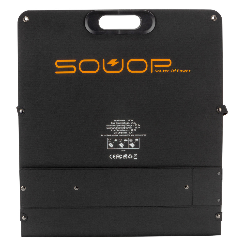 Складная солнечная панель SOUOP 18V/220W Киев - изображение 7