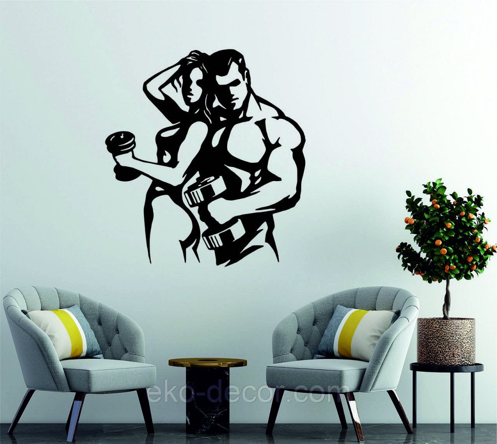 Декоративне настінне Панно «Бодібілдінг», Декор на стіну Київ - фото 8