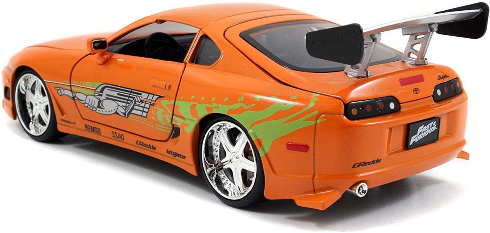 Машина металлическая Jada Форсаж Toyota Supra (1995) + фигурка Брайана 1:24 (253205001) Киев - изображение 3