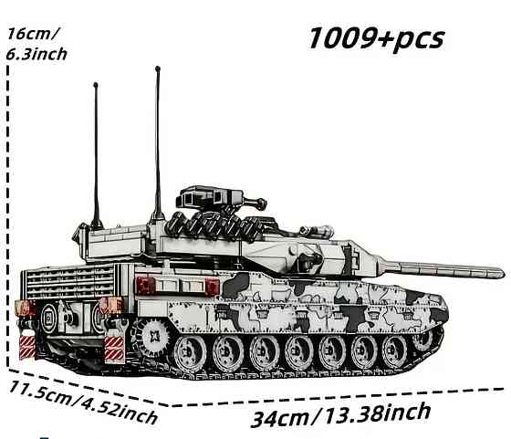 Конструктор танк Leopard (+1000деталей) Харків