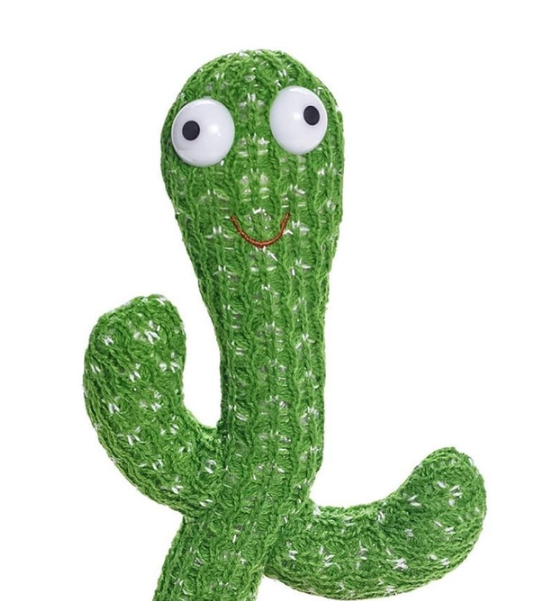 Интерактивный Танцующий кактус поющий Dancing Cactus  ART:7450 | Отличный  подарок для детей и взрослых Одесса - изображение 6
